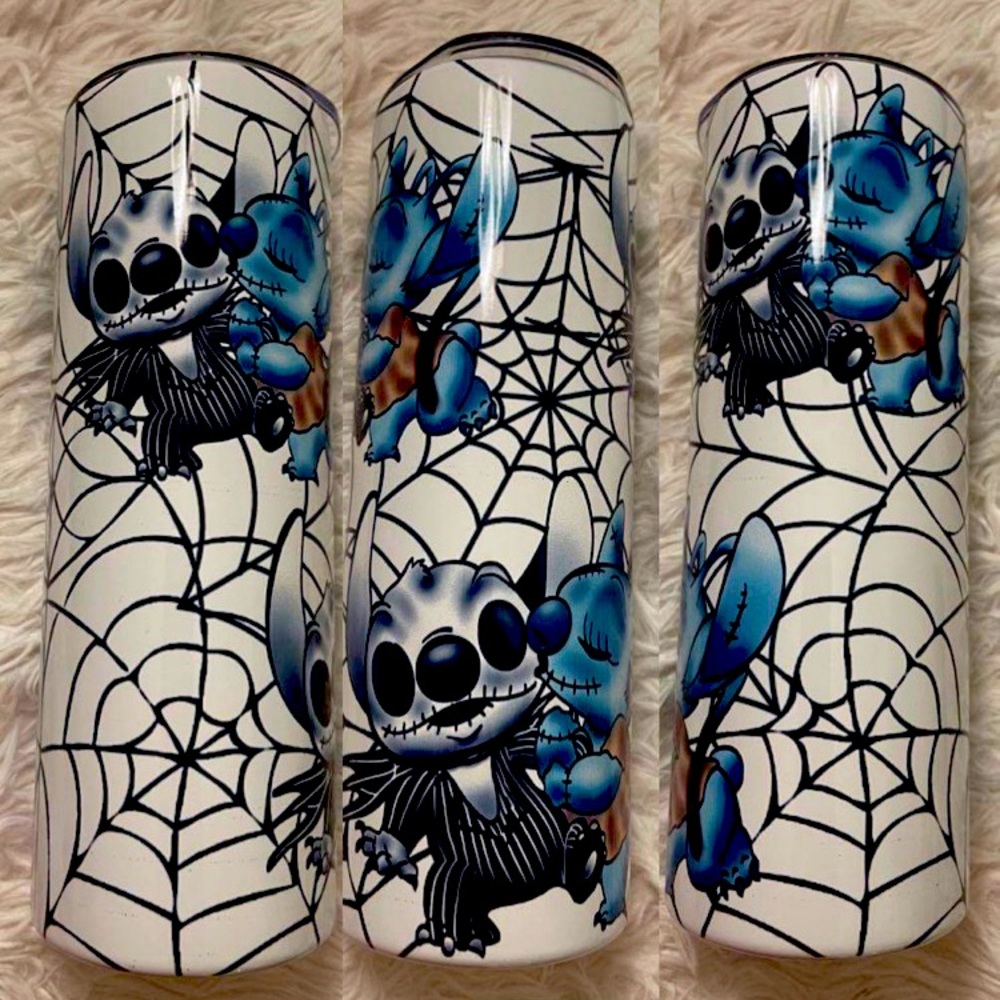 Stitch X Nightmare before Christmas Tumbler- 20oz